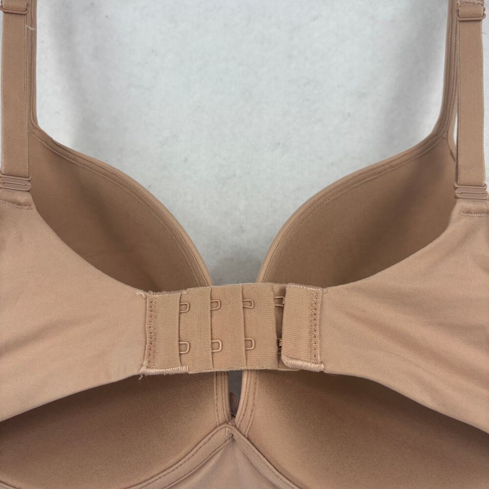 Body By Victoria's Secret No Wire Bra Size 32DDD Beige Comfort Floral Lace - Picture 5 of 7